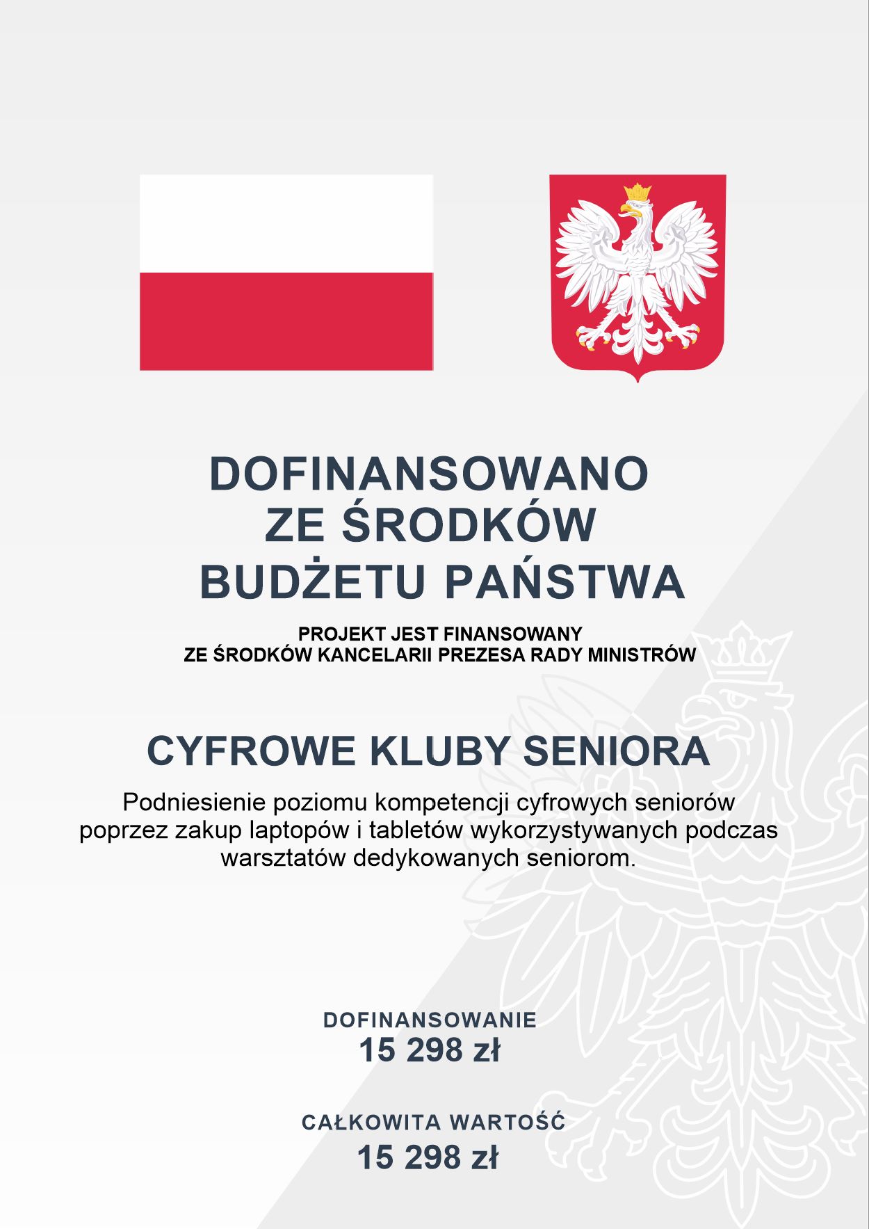 Podniesienie poziomu kompetencji cyfrowych seniorów